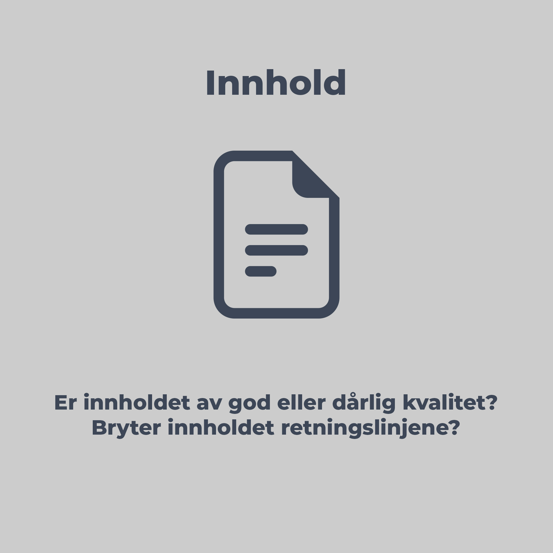 Innhold